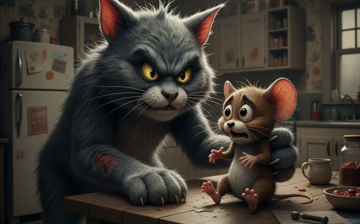 Tom y Jerry según la inteligencia artificial (Foto: Gemini IA)