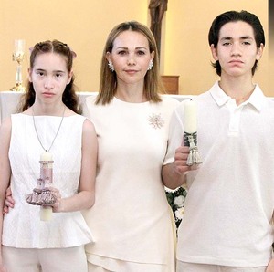 María Oviedo, Judith Edgar y Mauro Oviedo