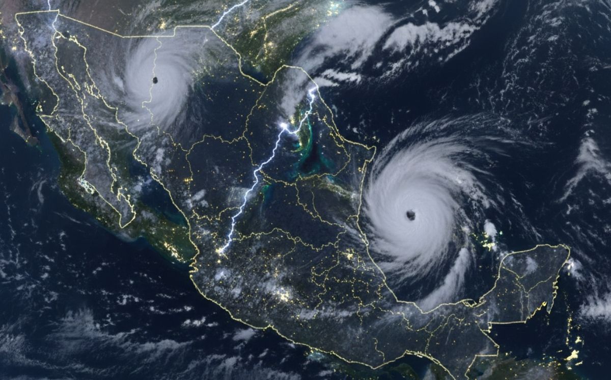 Tormentas eléctricas, lluvias fuertes y frío gélido: Así será el clima extremo en México hasta el fin de semana (Foto: Gemini)