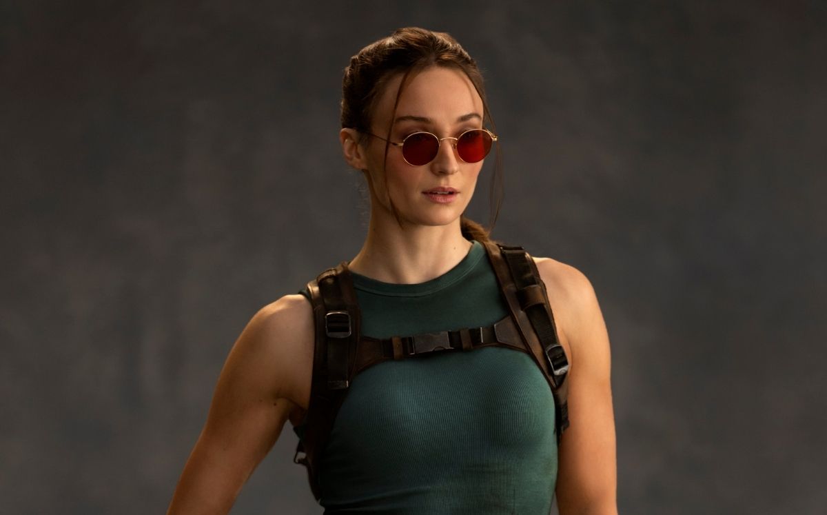 Así se ve Sophie Turner como Lara Croft para la serie de "Tomb Raider" (Foto: Prime Video)