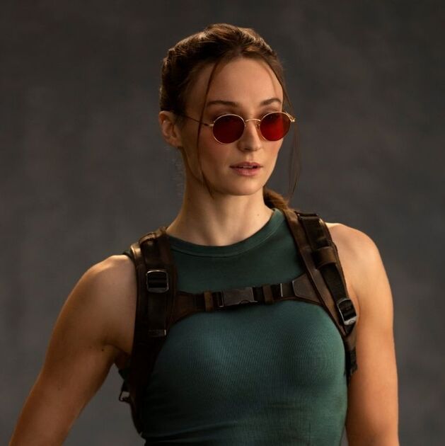 Así se ve Sophie Turner como Lara Croft para la serie de "Tomb Raider" (Foto: Prime Video)