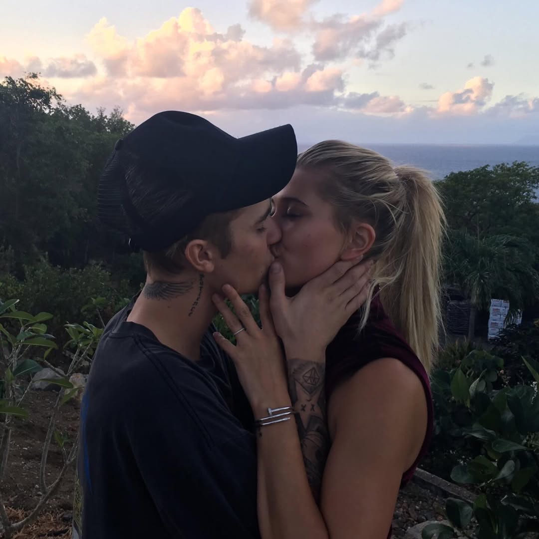 Hailey Bieber y Justin (Instagram)