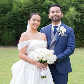 Adriana Bustamante e Irving Hernández (Fotos: Yanahui F. Sevilla)