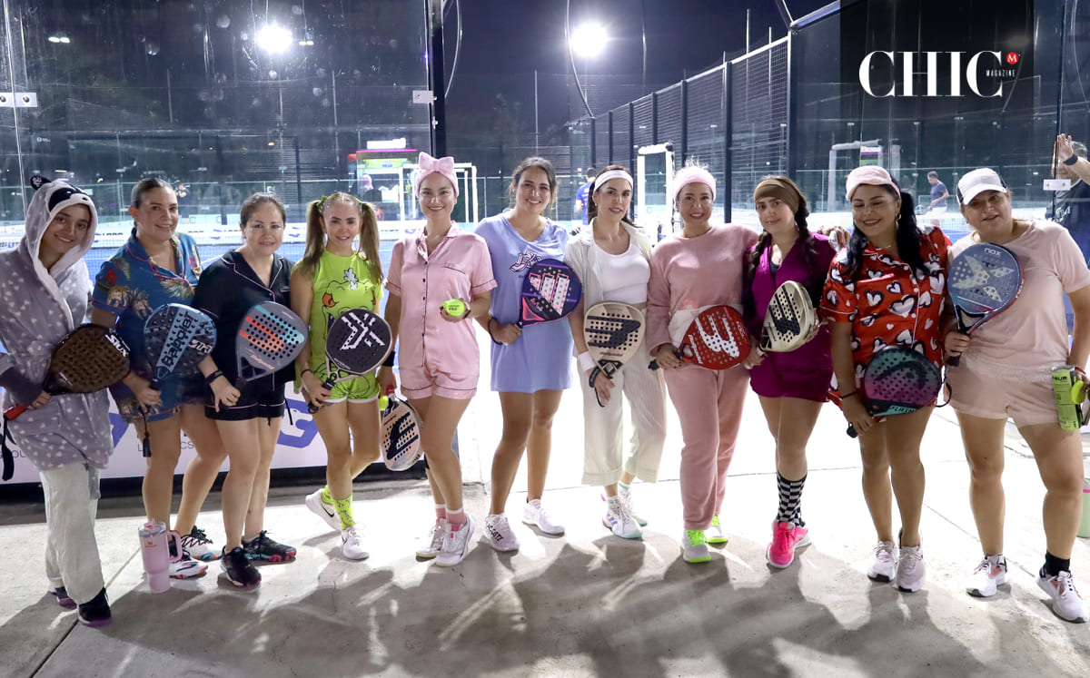 Las canchas se llenaron diversión al recibir a jugadoras que lucieron sus mejores pijamas