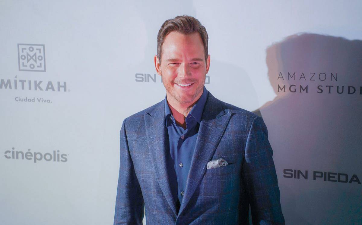 Chris Pratt en la CDMX. Foto: Edgar Segura