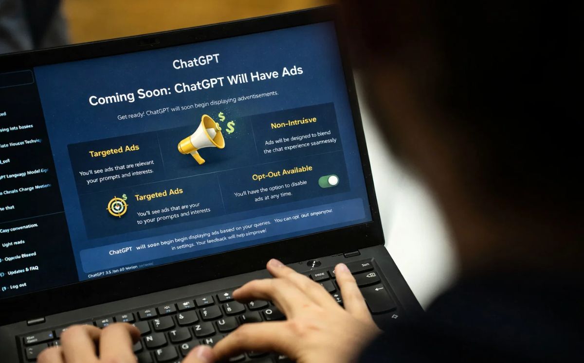 Anuncios en ChatGPT: ¿Cómo funcionarán y a quiénes afectarán? (Foto: Sora)