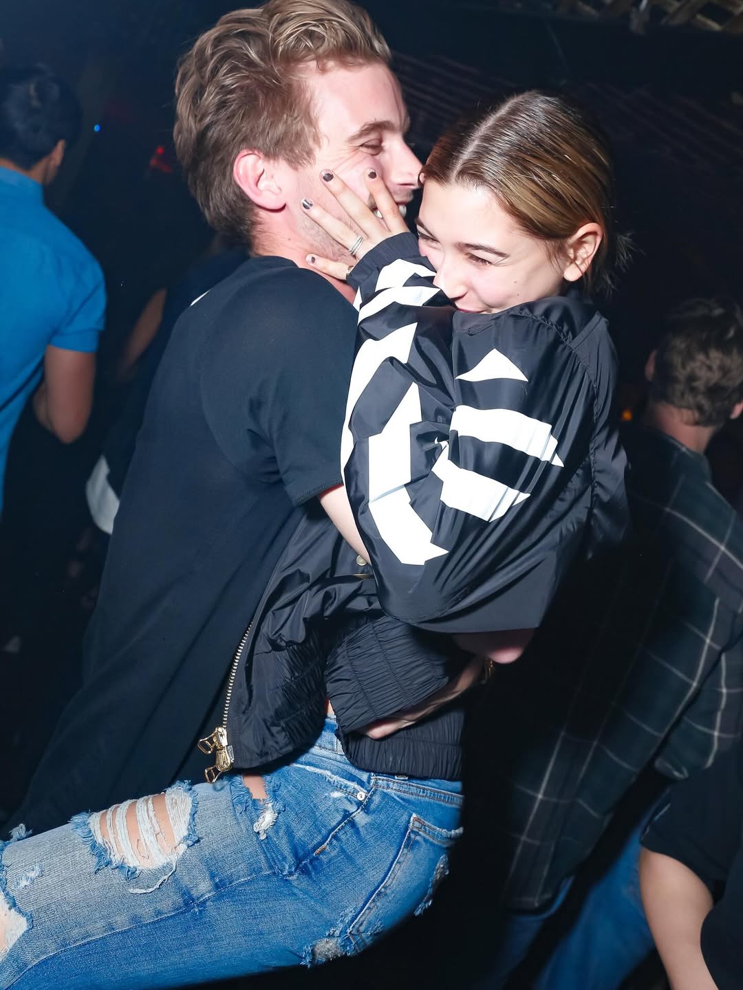 Hailey Bieber con su ex (Instagram)