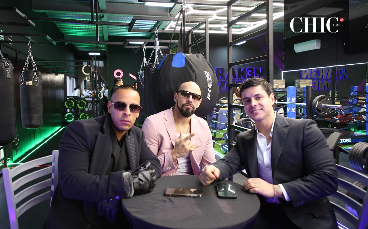 Luis Carey, David Medina y José Miguel Vázquez