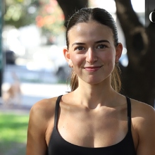 Valeria Gómez encuentra en el running un espacio de enfoque y equilibrio personal. / Foto: Roberto Alvarado