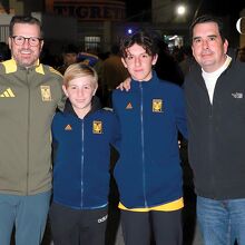 Alfredo Martínez, Alfredo Martínez, Marcelo Guajardo y Marcelo Guajardo. Fotos: Daniel Saldívar