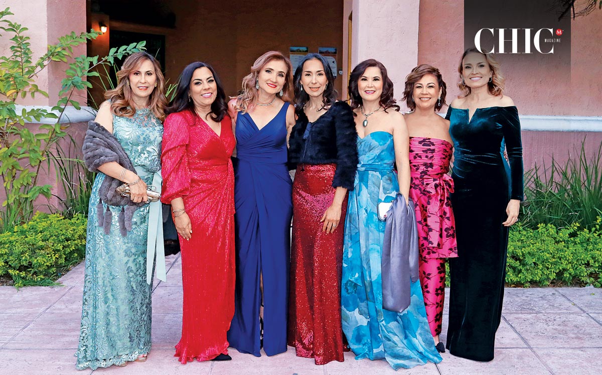 Ana Ivonne García, Lilina De la Fuente, Myrna Rubio, karla Arroyo, Ana Mónica Liz, Verónica Castillo y Cristina Nuño