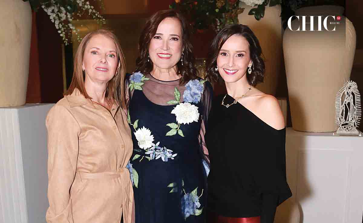 Christel Enkerlin, Yolanda Saro de Ferrara y Gaby Beltrán / Fotos: Omar Valdez