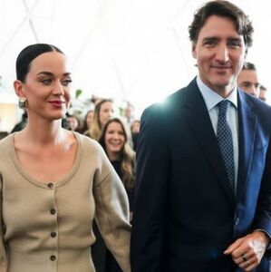 Katy Perry acompaña a Justin Trudeau al Foro de Davos (X)