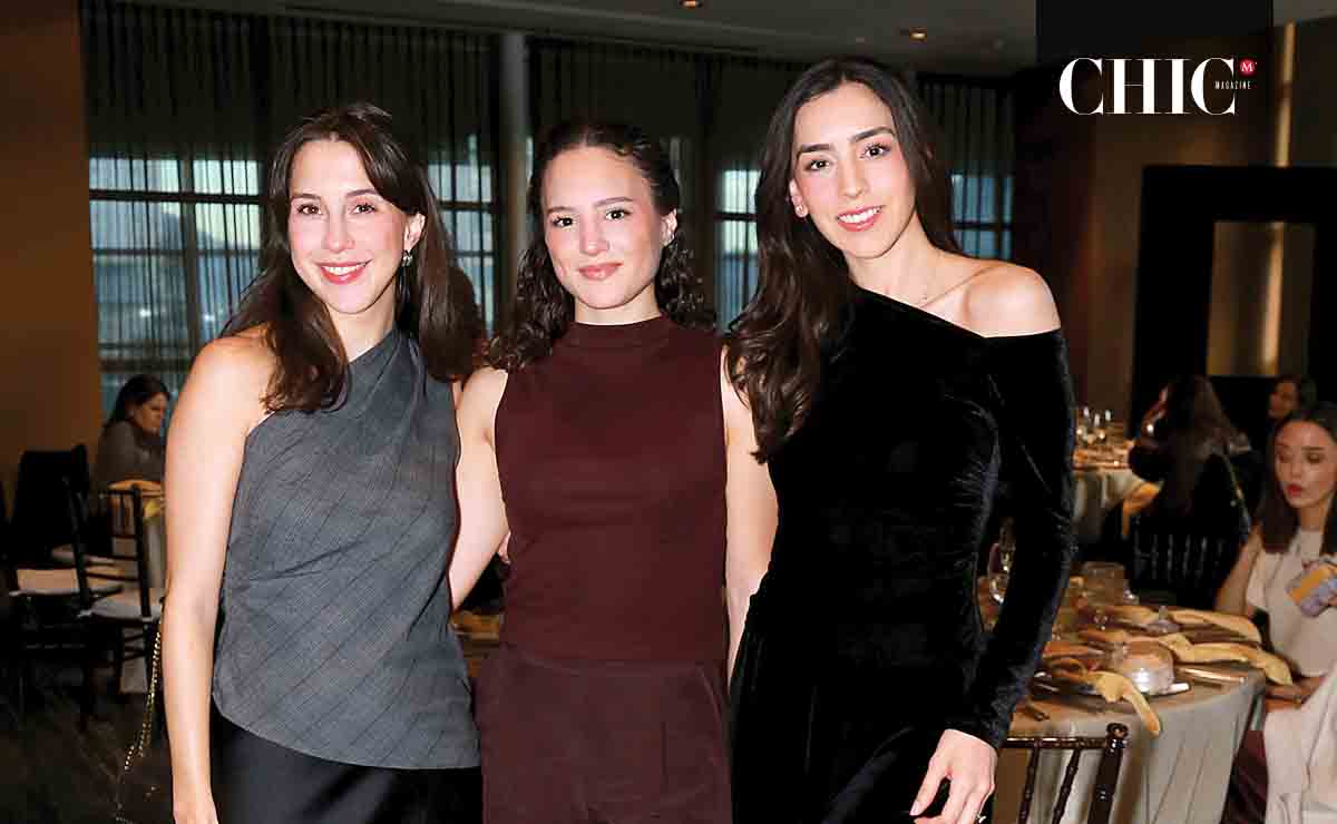 Lorena Garza, María Gama y Fernanda Santiesteban / Fotos: Omar Valdez