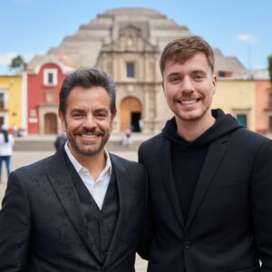 MrBeast y Eugenio Derbez fueron vistos en San Andrés Tepetitlán; ¿por qué? (IA)