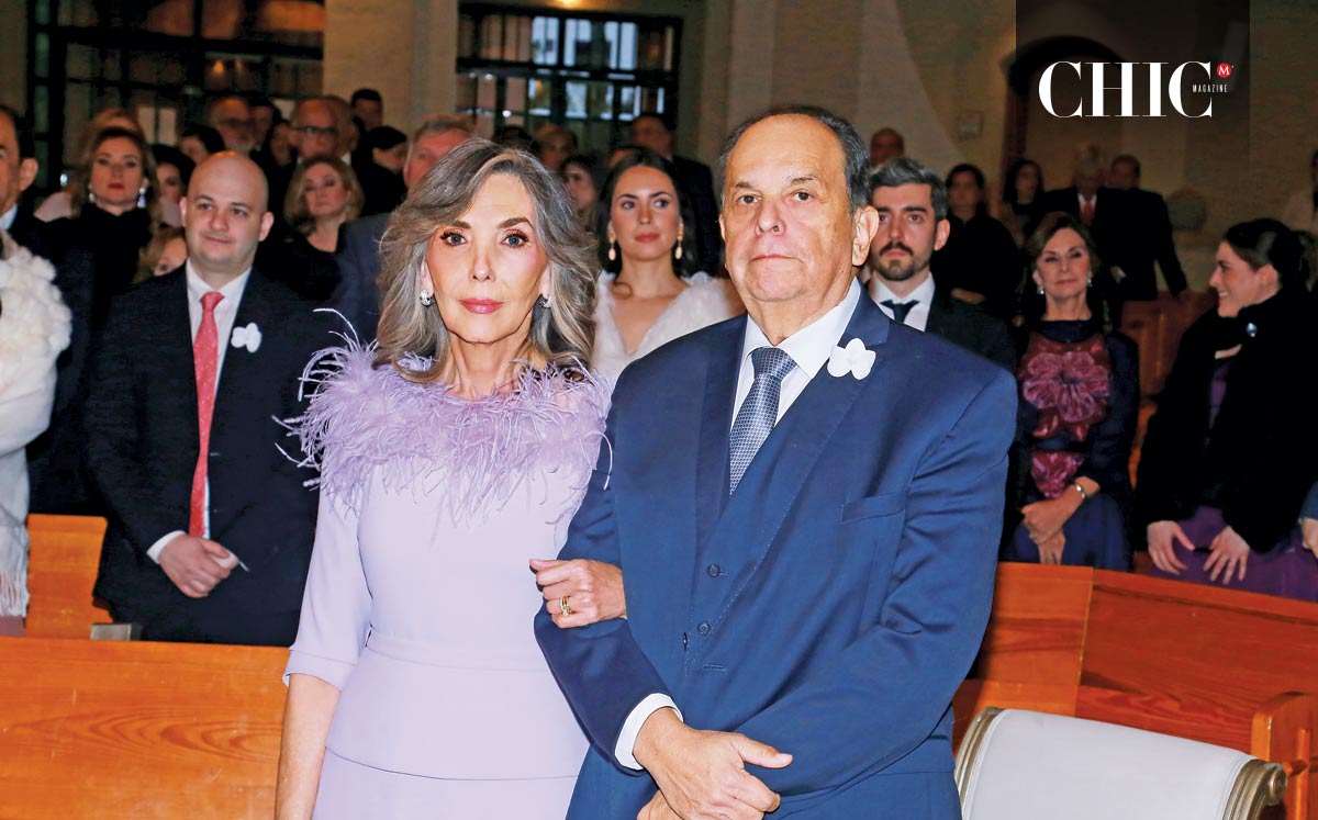 Papás de la novia. Dolores Putz y Luis Guerrero