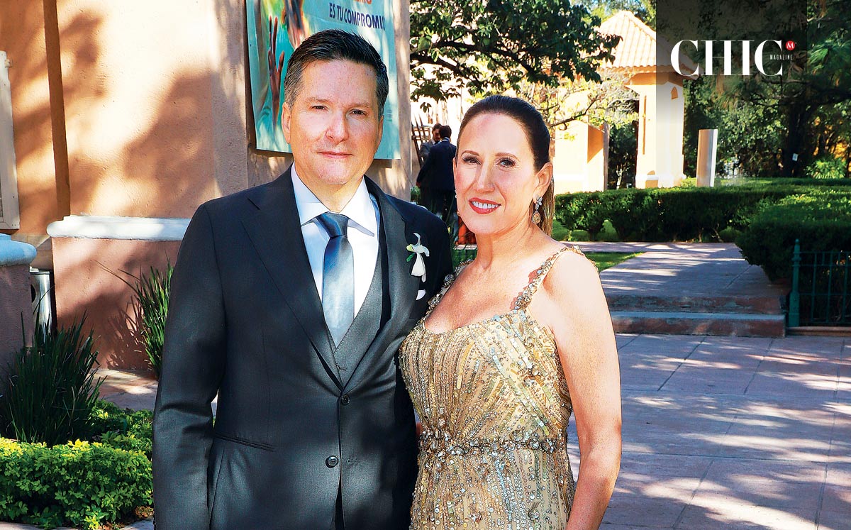 Papás del novio. David Jaime y Victoria Rivero de Jaime