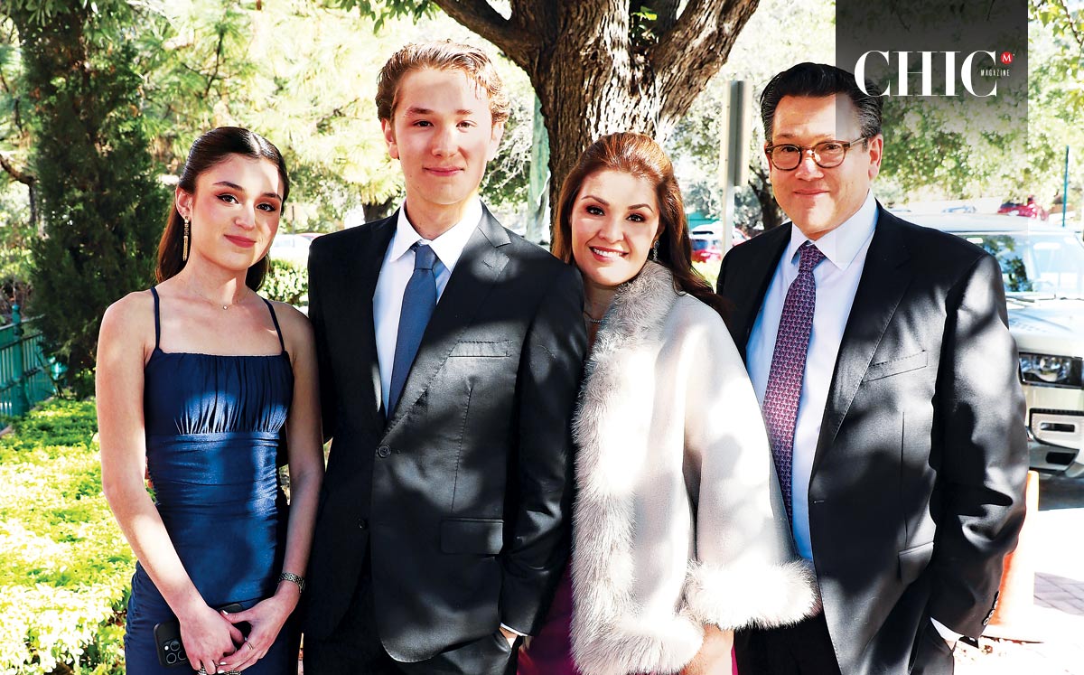 Viviana Niconoff, José Pablo Ancira, Tania Guizar y Eduardo Ancira