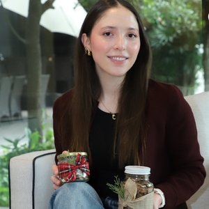 Emprender le permitió a Catalina descubrir una faceta más creativa y organizada. / Foto: Roberto Alvarado