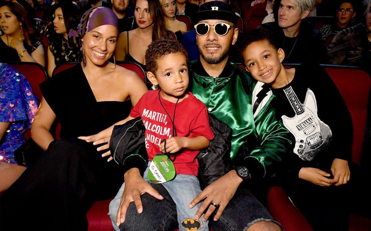 Hijos de Alicia Keys y Swizz Beatz (X)