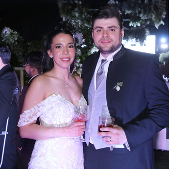 Lizeth Pérez y Pedro Sánchez