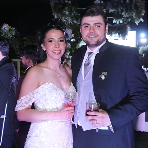 Lizeth Pérez y Pedro Sánchez