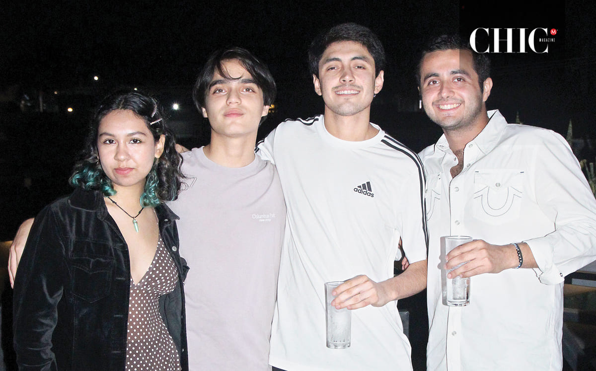 Andrea Meza, Osiris Baizabal, Carlos Castillo y Medin Rubalcava