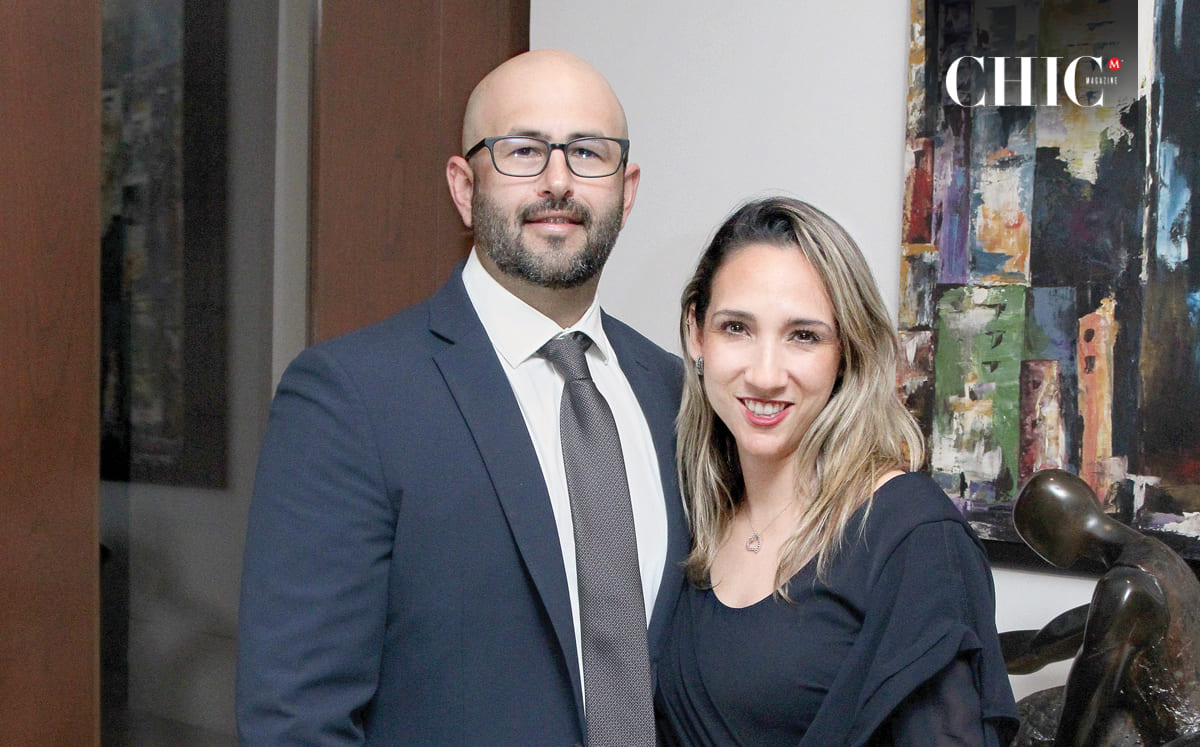 Jorge Meza y Sara Latofski