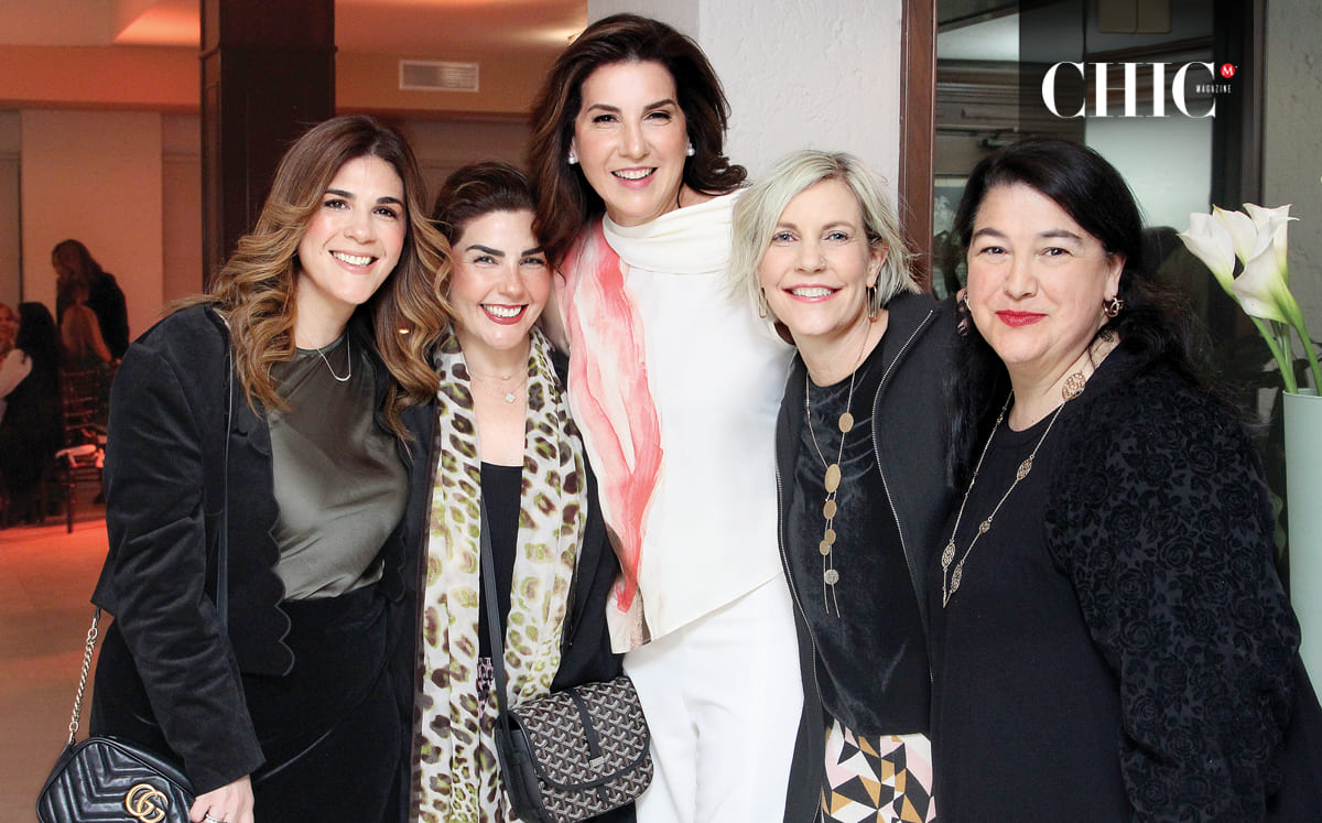 Rocio Arias, Andrea Arias, Macarena Mariel. Kelly de Cox y Catalina Cabezud