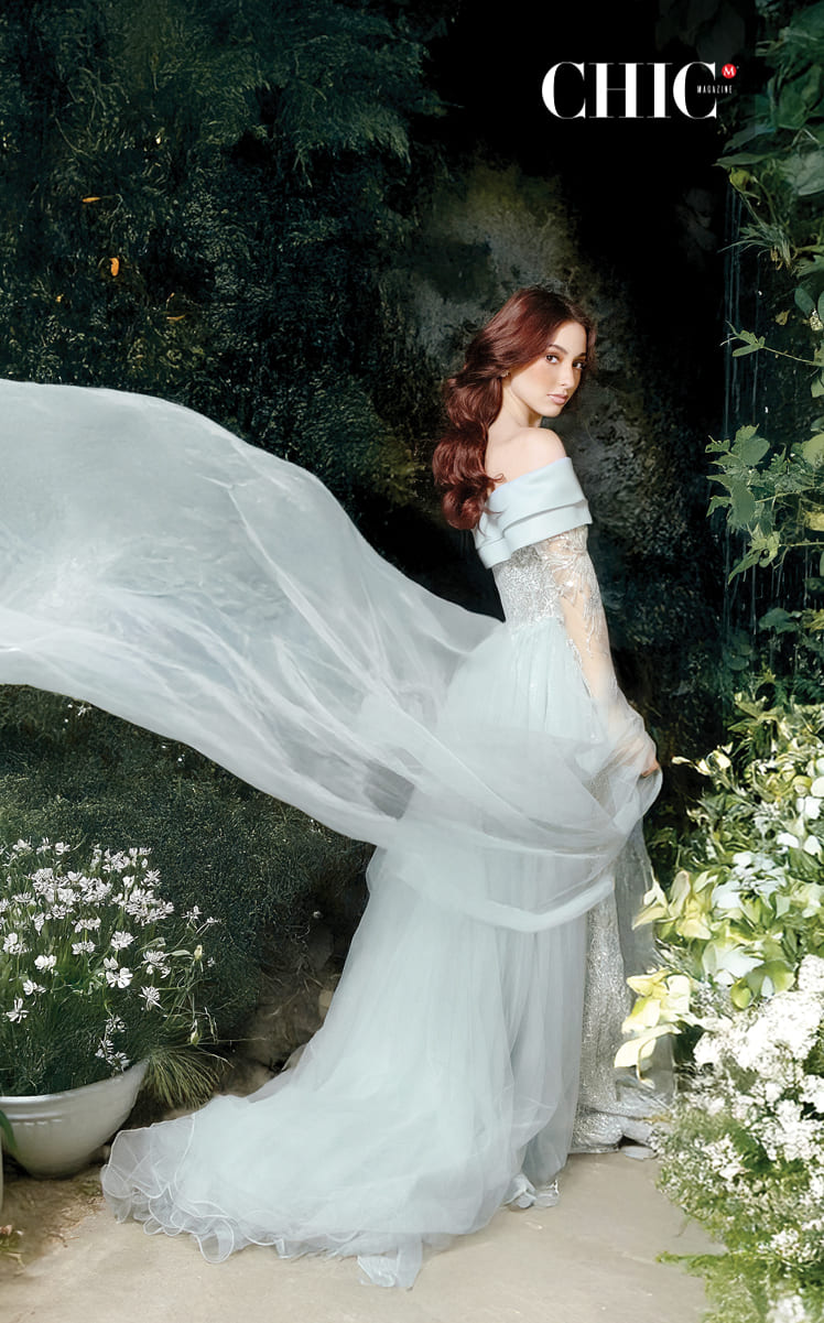 Los vestidos con presencia y acabado esponjoso son sus favoritos. (JOSÉ CHANG)