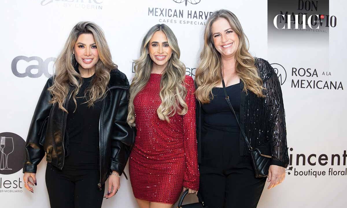 Tamariz Reyes, Lorena Aizpuro y Ashley Carpenter