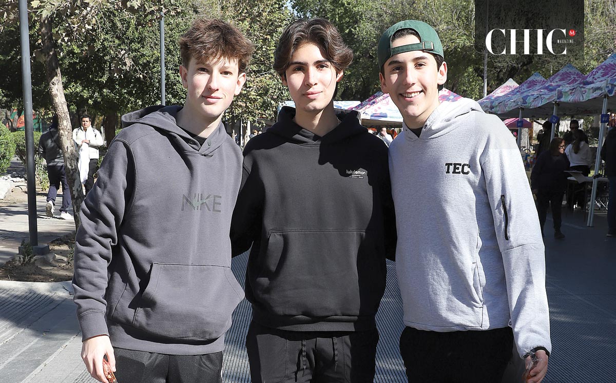 Eugenio Garza, Jorge Palomo y Emiliano Cantú