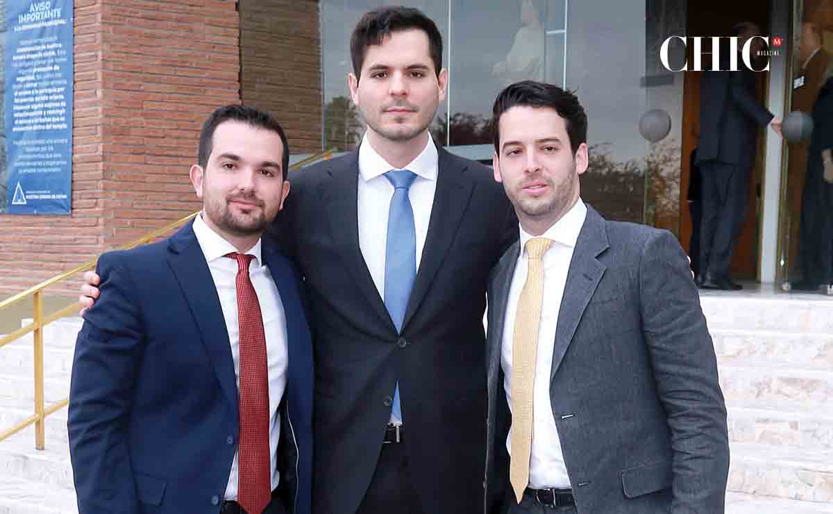 Pedro Morales, Jorge Amione y Alejandro Iturralde / Fotos: Omar Valdez