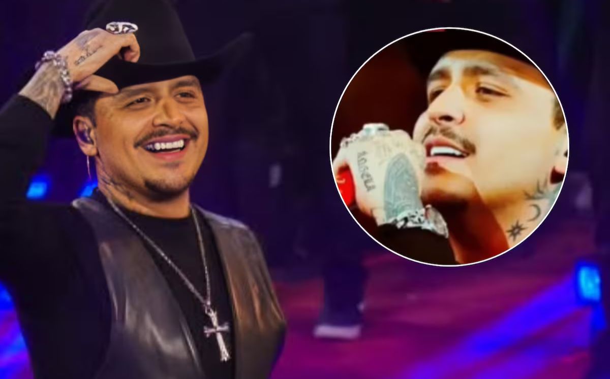 Christian Nodal se tatúa a Ángela Aguilar (Instagram)