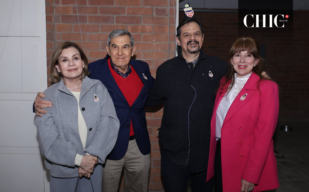 Nury, Eduardo, Eduardo y Maribel
