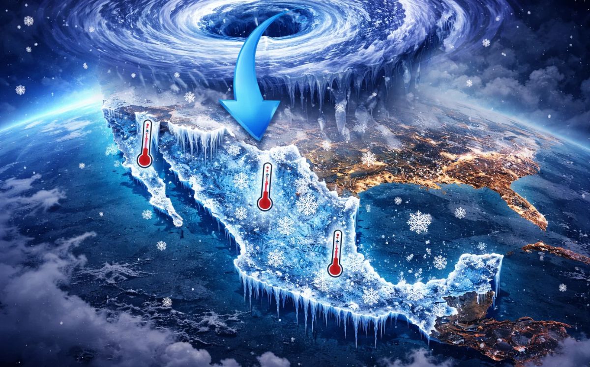 Vórtice Polar en México durante febrero 2026: Cómo afectará (Foto: IA)
