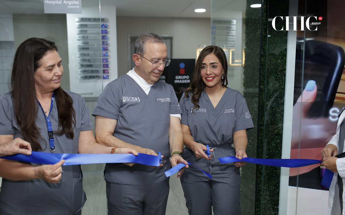 Corte de listón inaugural