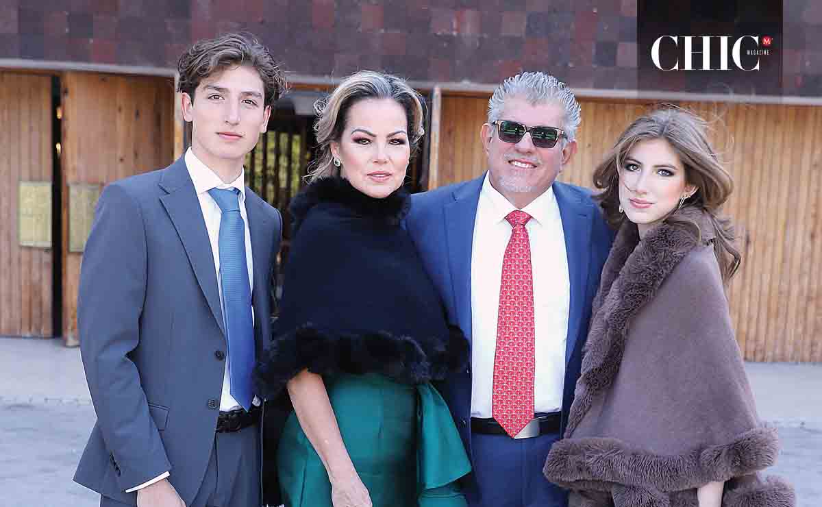 Bruno Escobar, Nini de Moreno, Jorge Escobar e Isabella Escobar  / Fotos: Roberto Alvarado