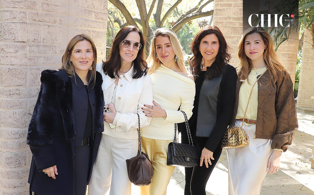 Camila Zambrano, Any Garza de Treviño, Camila Garza, Alejandra Guerra y Alexia Maldonado