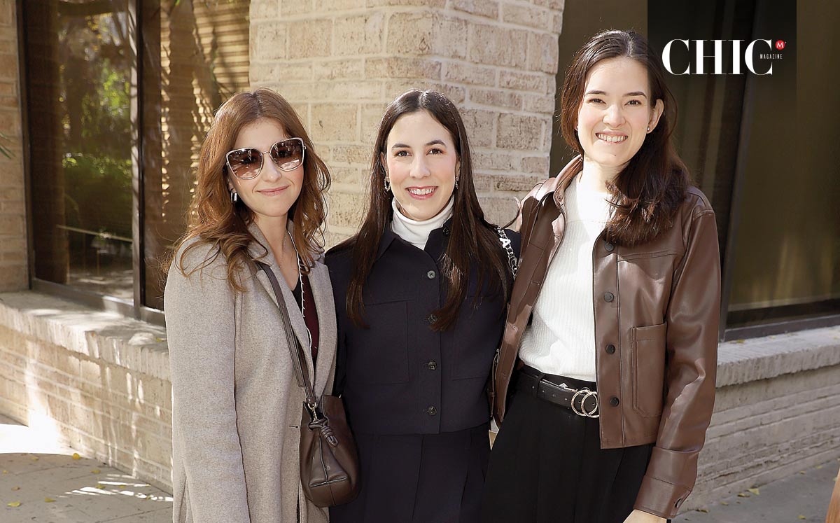 Magaly Villaseñor, Andrea Fernández y Mariana Sada