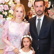 Miriam Meade de Quintanilla, Jerónimo Quintanilla y Milena Quintanilla Meade. Fotos: Daniel Saldívar