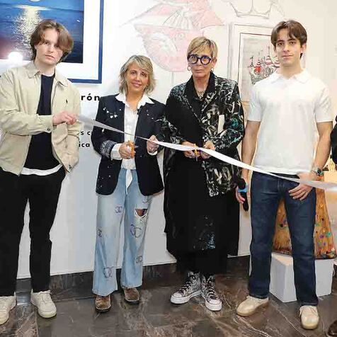 Adrián Maldonado, Rebeca Garza Buerón, Beatriz Bárcena, Patricio Maldonado y Wayo Torres / Fotos: Roberto Alvarado