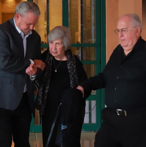 Papás de Cony Villarreal. María Elena Álvarez Tostado De Villarreal y Constancio Villarreal. Fotos: Daniel Saldívar