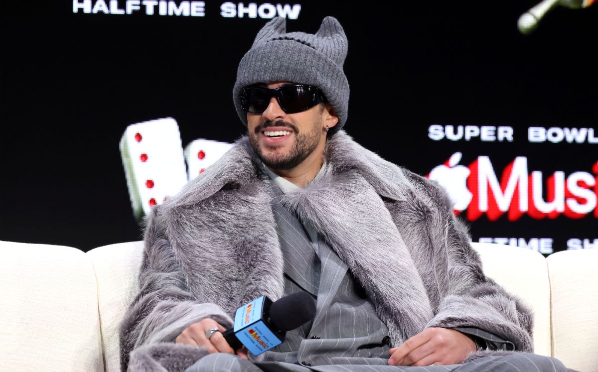 Bad Bunny adelanta sorpresas e invitados para su histórico show de Medio Tiempo en el Super Bowl LX (Getty Images)