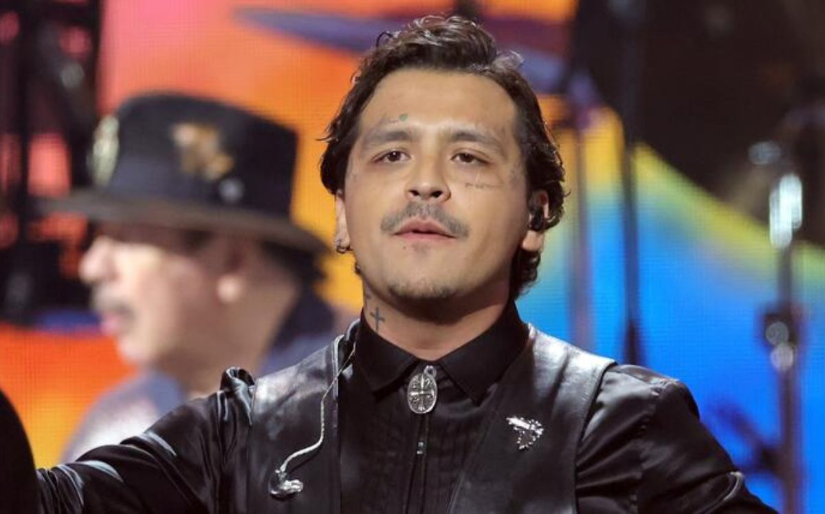 Christian Nodal causó controversia al compartir un video de su show en León donde aparece Andrea Flores (Instagram)