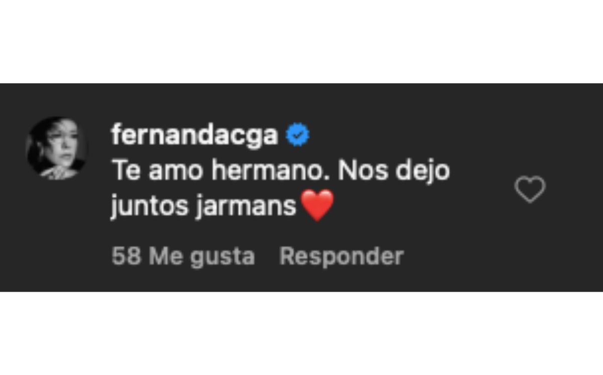Mensaje de Fernanda Castillo tras la muerte de su papá (Instagram)