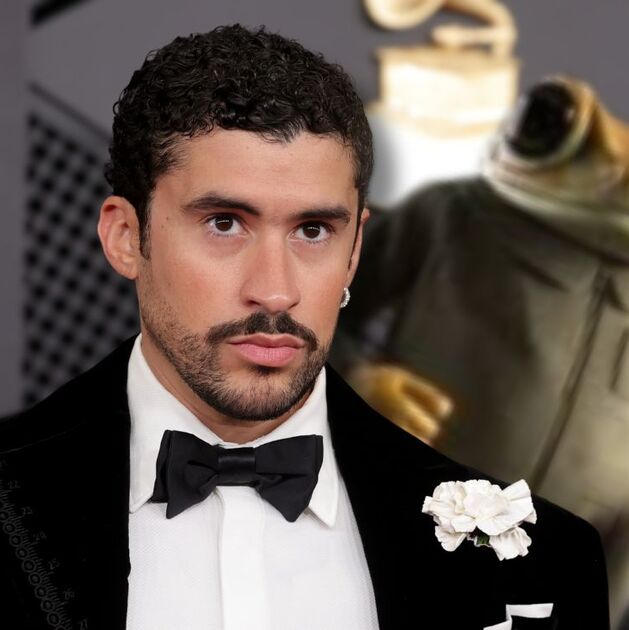 El “Sapo Concho” de Bad Bunny fue visto en protestas contra ICE previo al Super Bowl LX (Getty Images/TikTok)