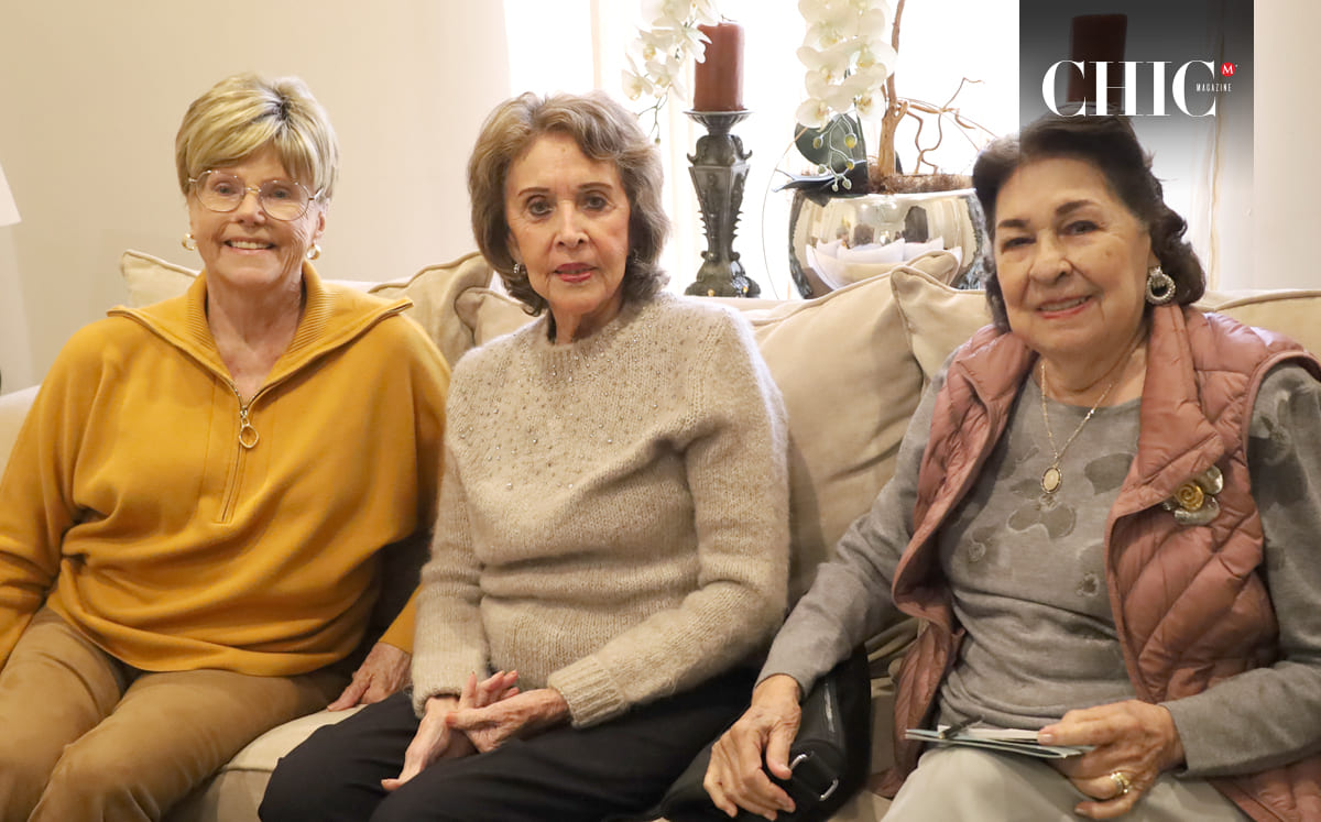 Anne Funck, Alicia Brictson y Deyita Ortiz