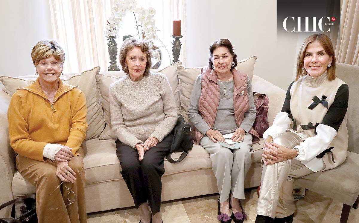 Anne Funck, Alicia Brictson, Deyita Ortiz y Maru Zubieta