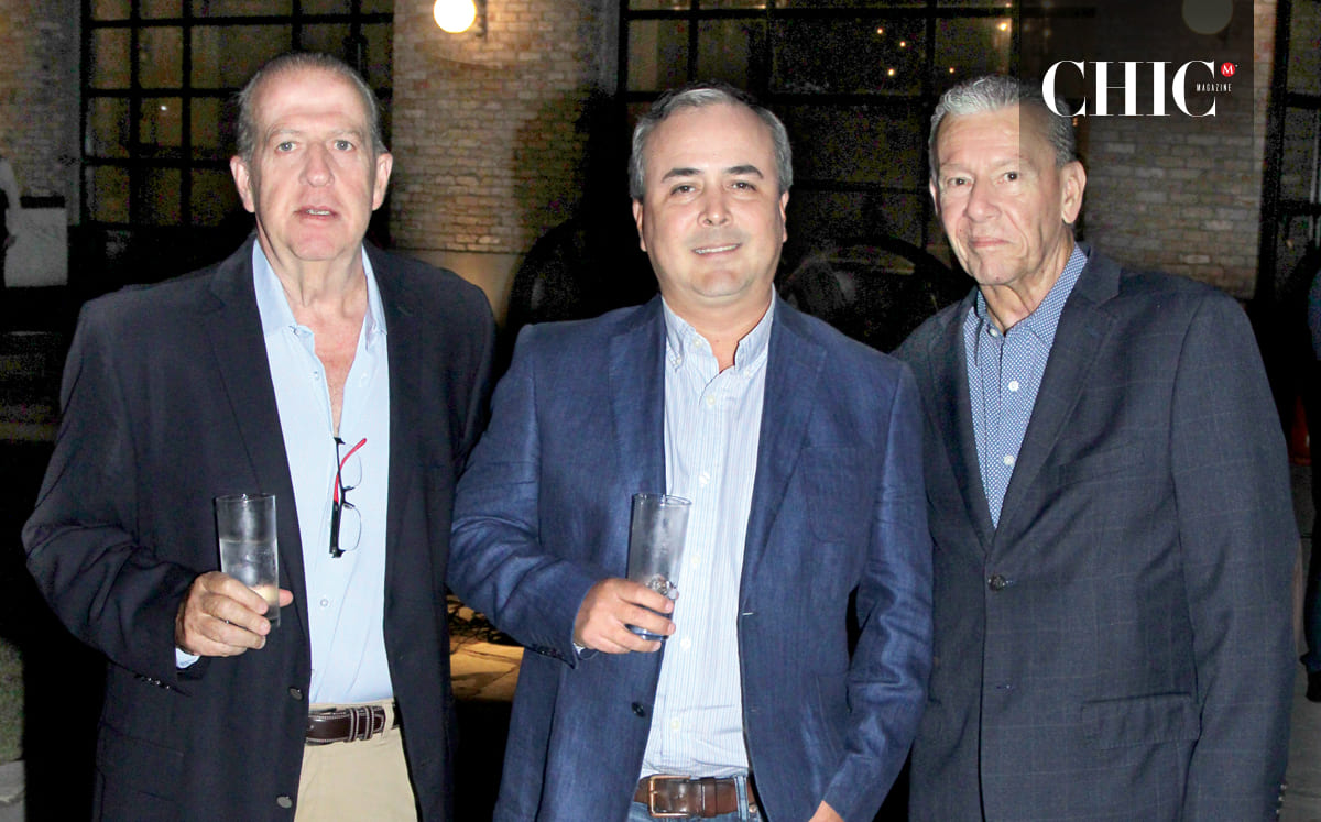 David Ortega, Pancho Azcarraga y Ricardo Flores